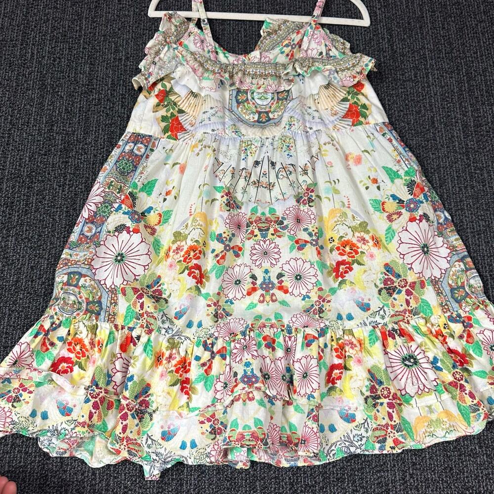 Floral Ruffled Sundress for Girls - Multicolor - Picture 2 of 7